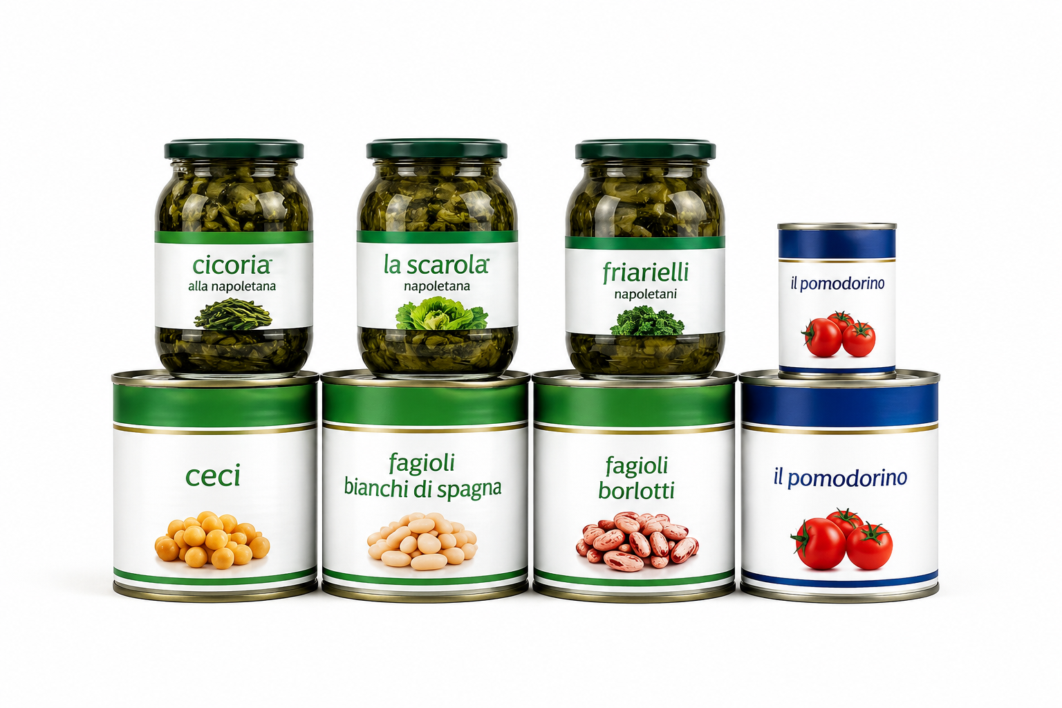 Gamma verdure e legumi